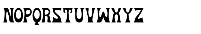 Spectrum Spiral Regular Font LOWERCASE