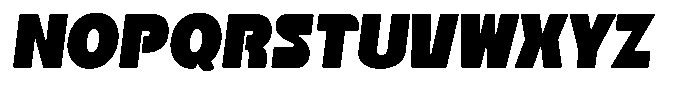 Speed Demon Slanted Font UPPERCASE