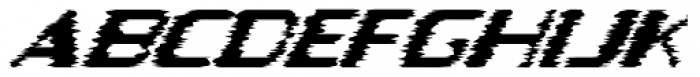 Speedblur Font LOWERCASE