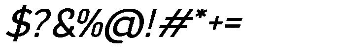 Speedbolt Font OTHER CHARS