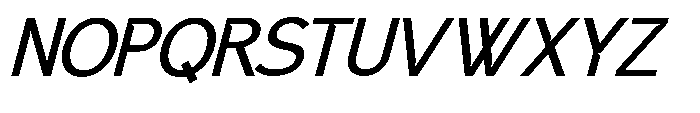 Speedbolt Font UPPERCASE