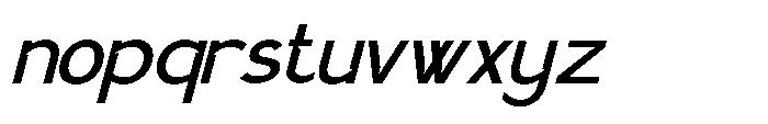 Speedbolt Font LOWERCASE