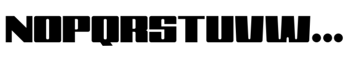 Speeded Regular Font UPPERCASE