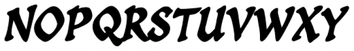 Spellcaster Bold Italic Font UPPERCASE