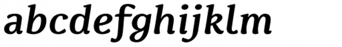 Spencer Medium Italic Font LOWERCASE