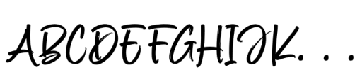 Spenty Brother  Regular Font UPPERCASE