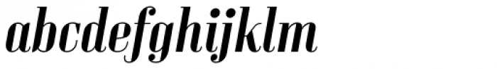 Sperling FY Medium Italic Font LOWERCASE