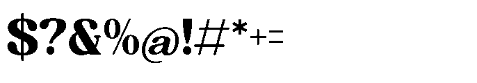 Sphere Memory Regular Font OTHER CHARS