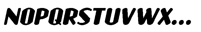 Spicy Jokes JNL Oblique Font UPPERCASE
