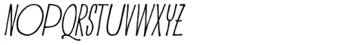 Spiderlegs Italic Font LOWERCASE