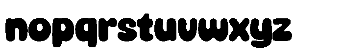 Spidle Font LOWERCASE