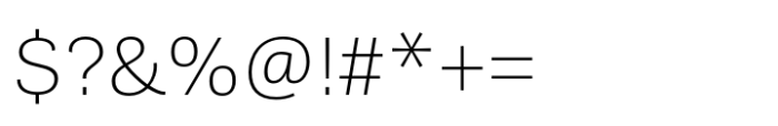 Spiegel Sans ExtraLight Font OTHER CHARS