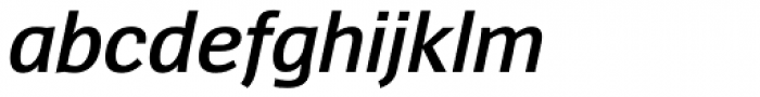 Spiegel SemiBold Italic Font LOWERCASE