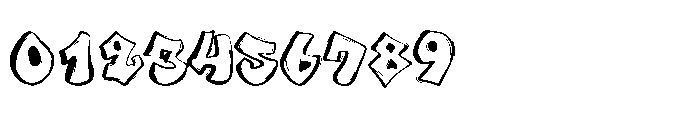 Spikevolt Outline Font OTHER CHARS