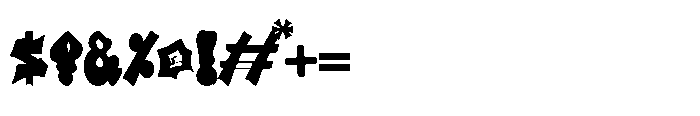 Spikevolt Regular Font OTHER CHARS