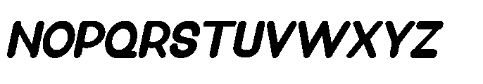 Spiking Italik Regular Font UPPERCASE