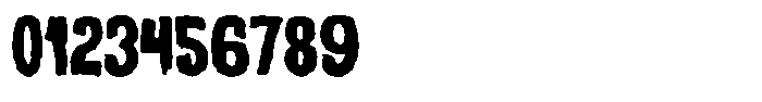 Spine Tinglers 667 Regular Font OTHER CHARS