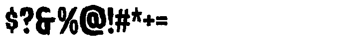 Spine Tinglers 667 Regular Font OTHER CHARS