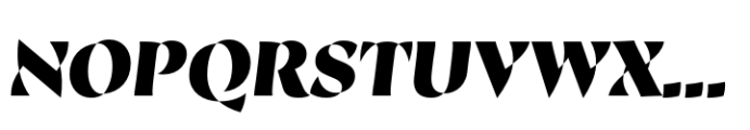 Spirala Display Bold Italic Font UPPERCASE