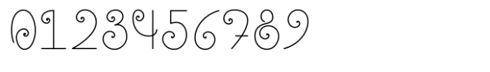 Spiralis Regular Font OTHER CHARS