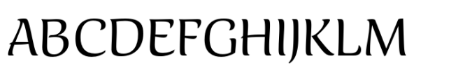 Spirea Regular Font UPPERCASE