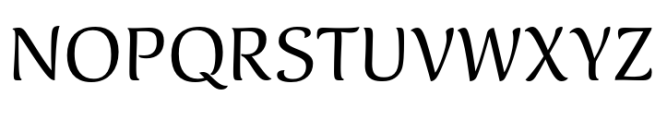 Spirea Regular Font UPPERCASE