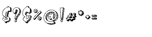 Spirit Muuda Sketch Font OTHER CHARS
