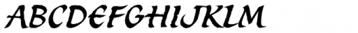 Spirit Std Italic Font LOWERCASE