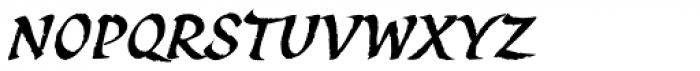 Spirit Std Italic Font LOWERCASE