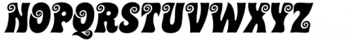 Spirodelic Italic Font UPPERCASE