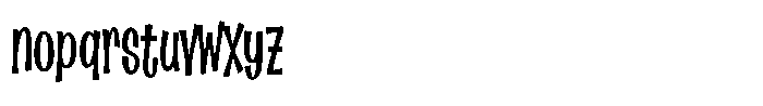 Spirtush Font LOWERCASE