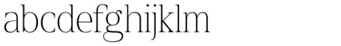 Spitzkant Head Thin Font LOWERCASE