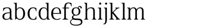 Spitzkant Text Light Font LOWERCASE