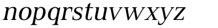 Spitzkant Text Regular Oblique Font LOWERCASE