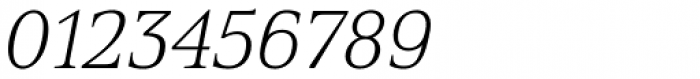 Spitzkant Text Thin Oblique Font OTHER CHARS