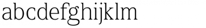 Spitzkant Text Thin Font LOWERCASE