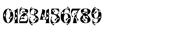 Splash Chrome Font OTHER CHARS