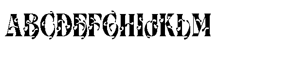 Splash Chrome Font UPPERCASE