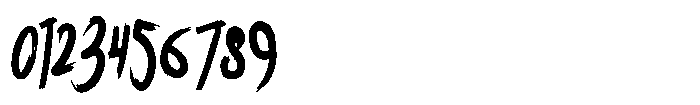 Splatify Regular Font OTHER CHARS