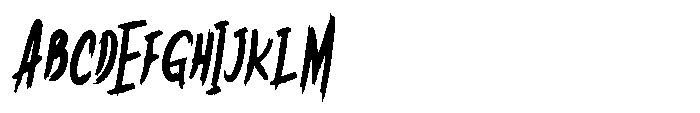 Splatify Regular Font UPPERCASE