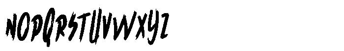 Splatify Regular Font UPPERCASE