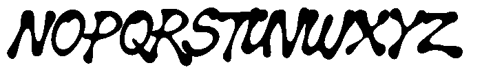 Splatink Light Font UPPERCASE