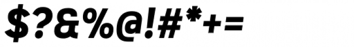 Spock Essential Alt1 Black Italic Font OTHER CHARS
