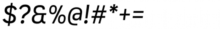 Spock Essential Alt1 Regular Italic Font OTHER CHARS