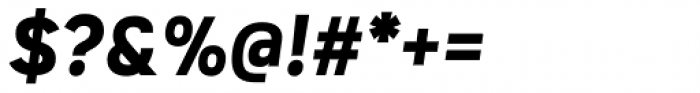 Spock Essential Alt2 Black Italic Font OTHER CHARS