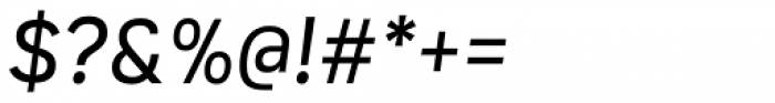 Spock Essential Regular Italic Font OTHER CHARS