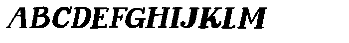 Spoil Me Italic Font UPPERCASE