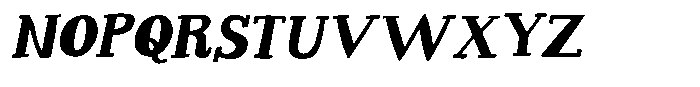 Spoil Me Italic Font UPPERCASE