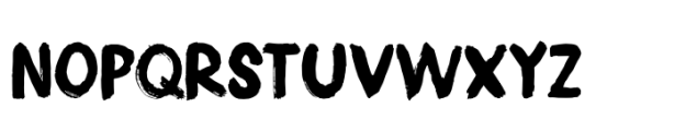 Spoiled Rotten Regular Font UPPERCASE