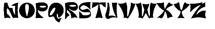 Spok Creps Font UPPERCASE